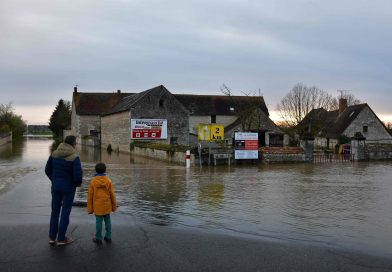 Francia declaró el alerta rojo en el sur del país por peligro de inundaciones