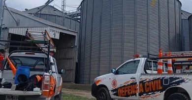 Saladillo: murió un operario que quedó atrapado mientras trabajaba en una planta de silos