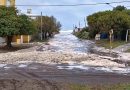 Otra vez la costa bajo el agua: la ciclogénesis generó complicaciones en Monte Hermoso y Coronel Rosales