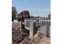Avanzan las obras en el puente ferroviario del canal Maldonado
