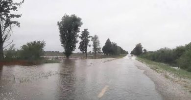 Alerta vial en la ruta 35, entre Jacinto Arauz y San Martín